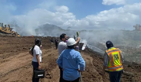 Gobierno se desentiende de la crisis que afecta al vertedero de Cerro Patacón