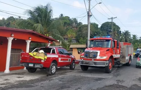 Hombre muere al incendiarse su vivienda en Cativá Colón