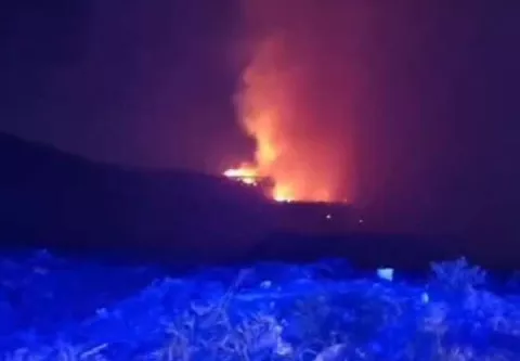 ¡Alerta! Nuevo incendio en Cerro Patacón