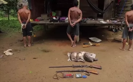 Desmantelan centro de extracción ilegal de oro  en Colón