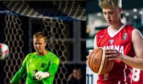 John Gunn de la selección de baloncesto, a jugar fútbol