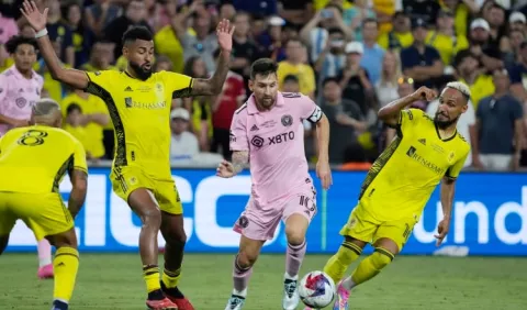 Nashville con Aníbal Godoy enfrenta al Inter Miami de Messi en Concachampions 