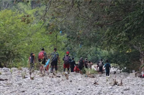 A través de Darién ingresan 1,200 migrantes diarios al país