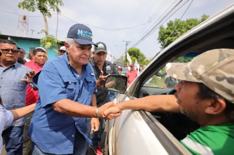 Mulino promete agua potable, seguridad y prosperidad para Azuero