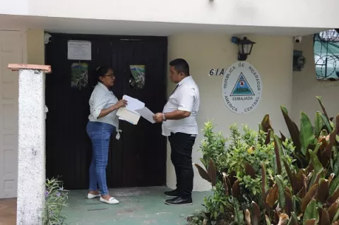 Gobierno nicaragüense niega que esté trasladando su sede