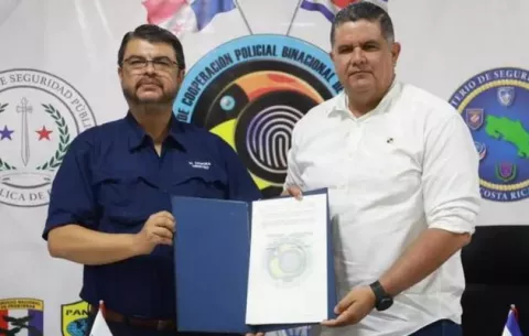  Panamá y Costa Rica suscriben protocolo de actuación policial