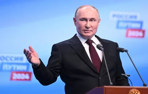 Putin se reelige tras lograr  su mayor victoria electoral 