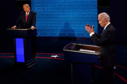 The New York Times y Siena ubican un casi empate entre Biden y Trump 