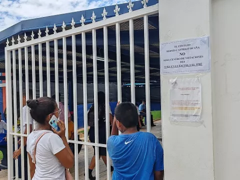 T. Electoral  cambia centros de votación en La Chorrera 