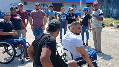 Personas con discapacidad quieren sede en Colón