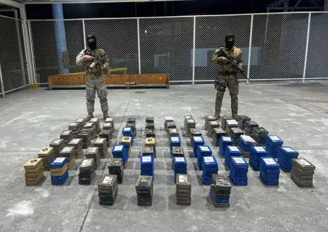 Decomisan 320 paquetes de drogas en Colón
