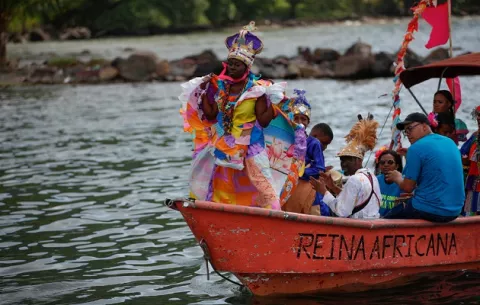 Espíritu de los palenques revive  con Festival de la Pollera Congo