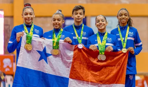 Gimnasia panameña hace historia en Juegos de Sucre 2024