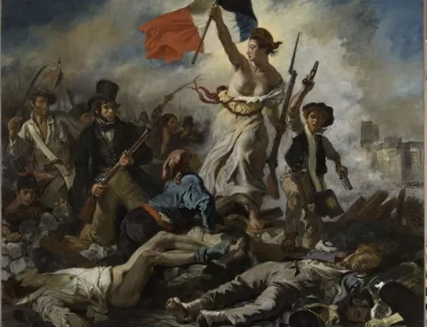El Louvre recupera 'La Libertad guiando al pueblo'
