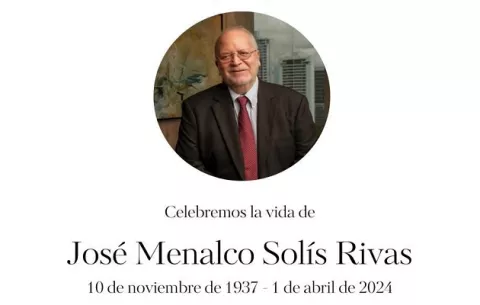 José Menalco Solís: Recuerdan al exministro como un amigo leal