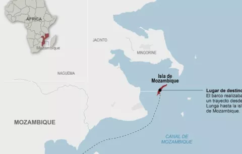 Ascienden a 94 los muertos en el naufragio en Mozambique