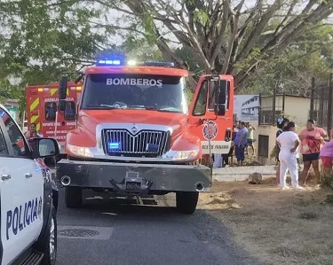 Colombiano muere en Las Tablas tras prender fuego al cuarto 