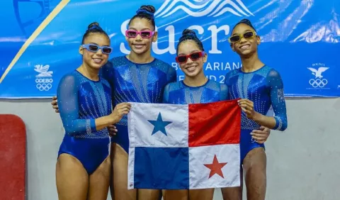 Gimnasia panameña  ganó dos oro y una plata en  Sucre 2024