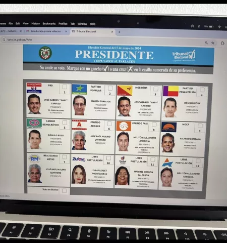 Elecciones en Panamá iniciaron con proceso de votación adelantada