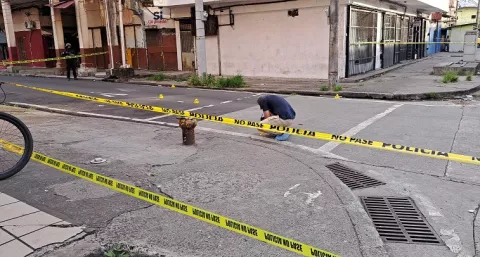 Lluvia de balas se registra  la tarde del jueves en Colón
