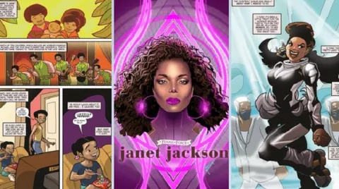 Vida de la cantante Janet Jackson se convierte en cómic 