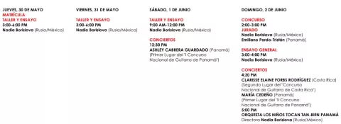 Literatura y música reúne a artistas en Panamá