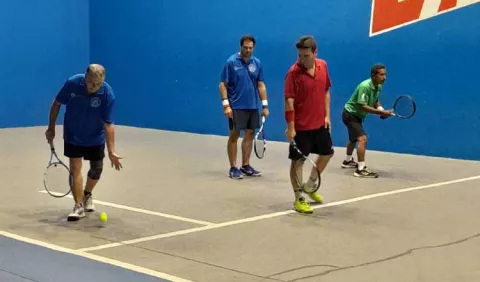 Mateo y Cerdeira ganan en frontenis