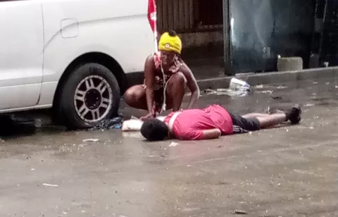 Sigue en recuperación el hombre herido en Colón