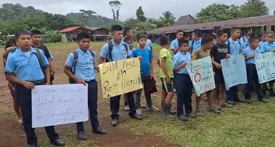 Por falta de agua suspenden clases en escuela de Kankintú 