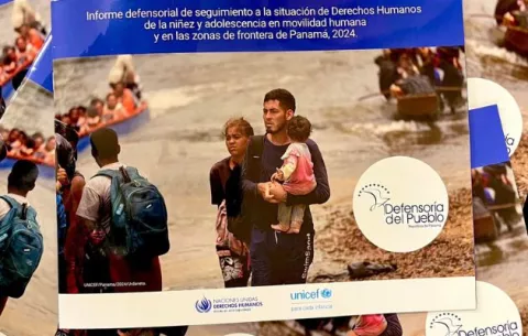 Se agudiza migración de niños a través de la selva del Darién