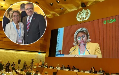 Director de OMS, Tedros Adhanom, se reúne con viceministra del Minsa