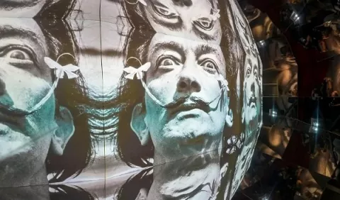 Conmemoración  del aniversario de Salvador Dalí