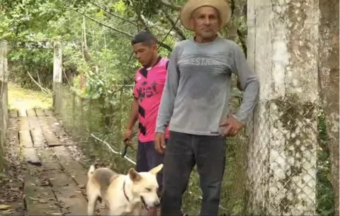 En El Algodón los ciudadanos arriesgan la vida al cruzar un puente