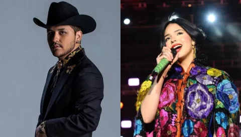 Christian Nodal confirmó su relación con Ángela Aguilar