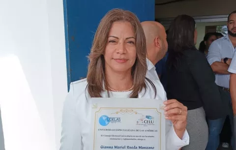 Gianna Rueda: 'Udelas solo tiene una rectora'