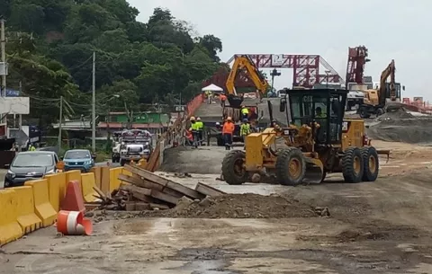 Ampliación del Corredor de las Playas en Panamá Oeste alcanza un 78%