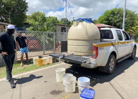 Los Santos, Guararé y parte de Las Tablas siguen sin agua