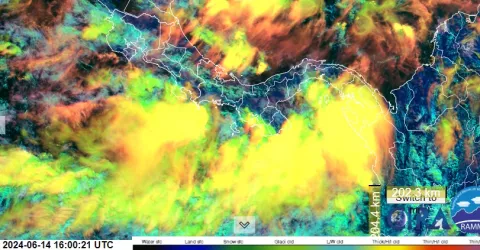 Alerta amarilla en seis provincias y una comarca