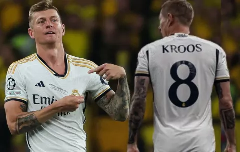 Kroos sacó su varita mágica por última vez como madridista