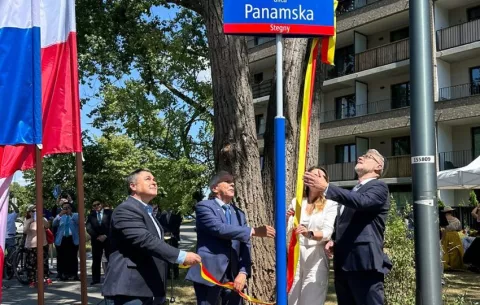 Varsovia asignó el nombre de Panamá a una de sus calles