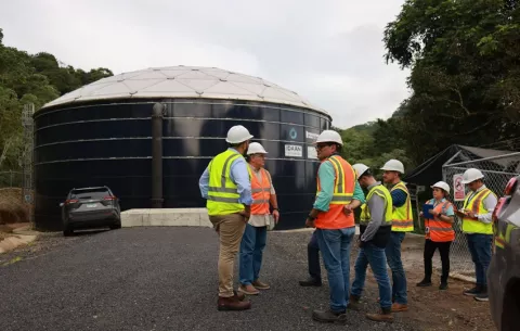 Presidente Mulino exige agilizar las obras de abastecimiento de agua