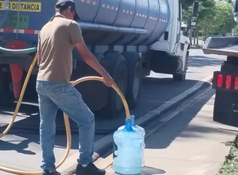 Continúa problemática del agua potable  en Los Santos