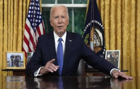 Biden se despide: 'Es hora de pasar el testigo para salvar al país'