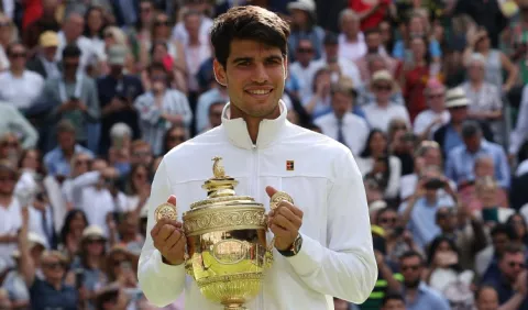 Carlos Alcaraz se corona en Wimbledon