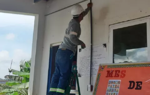 Junta comunal de Guásimo gestionará paneles solares para sus moradores