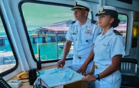 Marinos y su heroica labor al servicio de Panamá