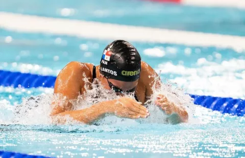 Emily Santos mejora su marca olímpica en los Juegos de París 