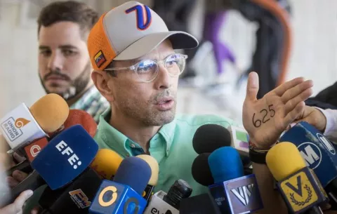 Capriles: Maduro eligió 'el peor camino' al 'desconocer' que el pueblo 'le votó en contra'
