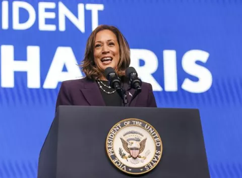 Kamala Harris dispara las ganas de votar de los demócratas