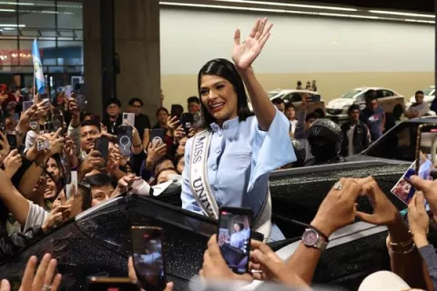 Sheynnis Palacios en Guatemala: 'Estoy muy feliz de estar en el país de la eterna primavera'